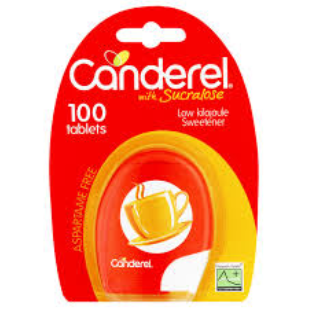 CANDEREL SUCRALOSE TABLETS DIS YELLOW 100'S